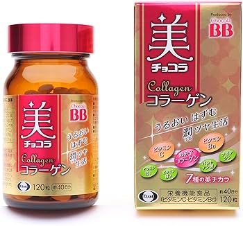 flower美チョコラ３袋 Amazon | 美 チョコラ コラーゲン120粒[栄養機能食品(ビタミンC
